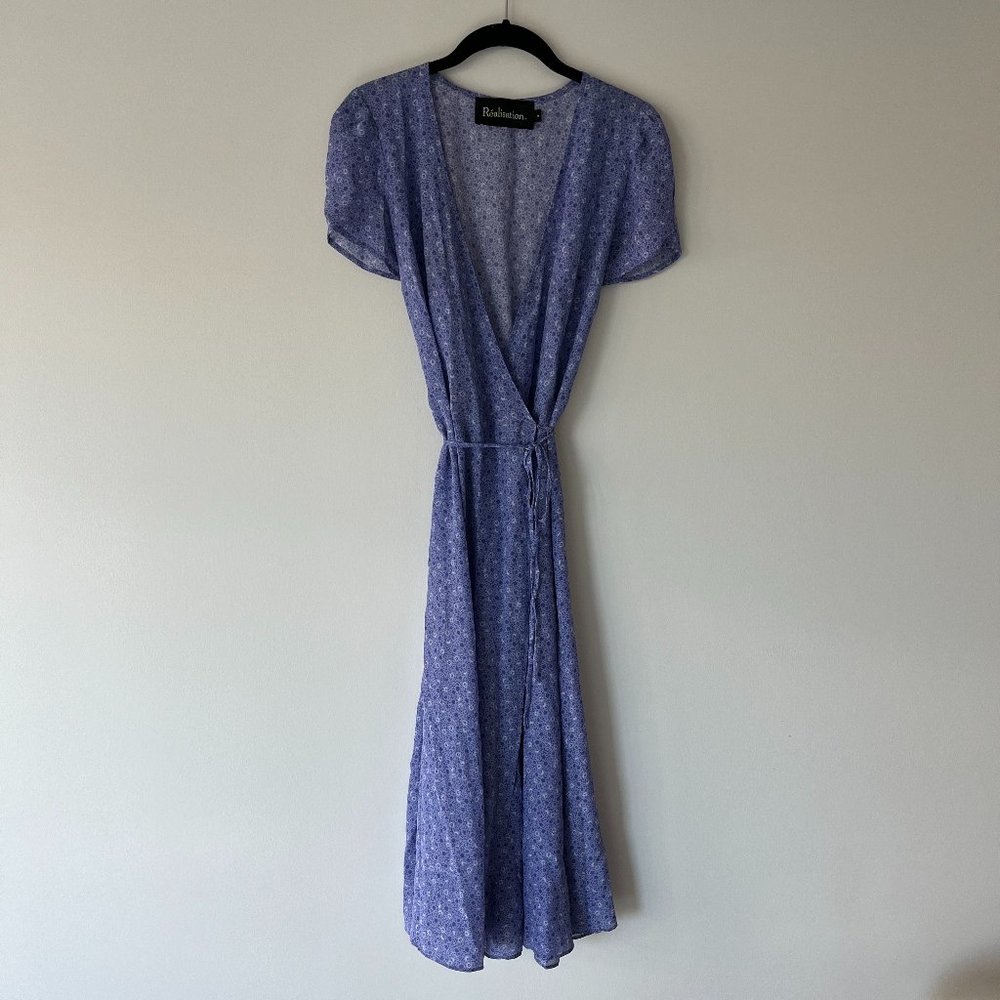Realisation Par Teale Dress in Purple Haze
